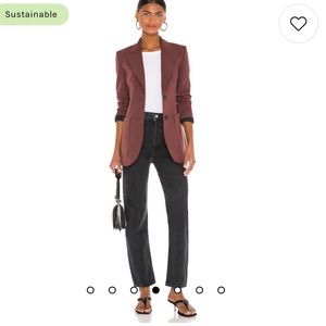 Agolde loose 90s denim jeans in black